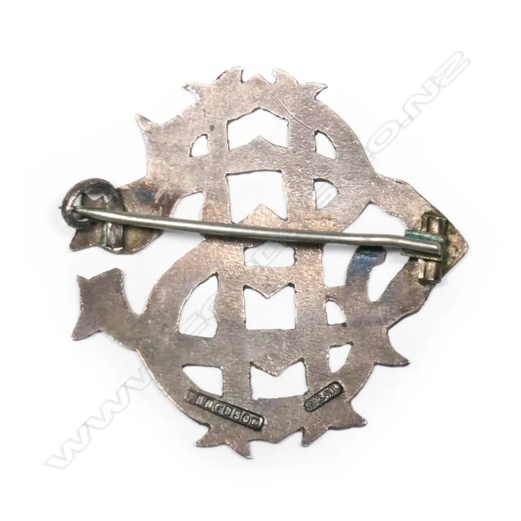 Alexander Ferguson (Dunedin?) silver brooch, Image 1++
